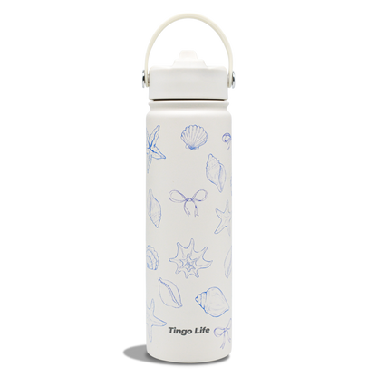 Tingo Life 25oz/750ml Insulated Stainless steel water bottle - Ocean Design