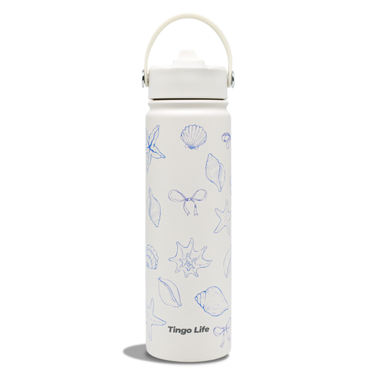 Tingo Life 25oz/750ml Insulated Stainless steel water bottle - Ocean Design