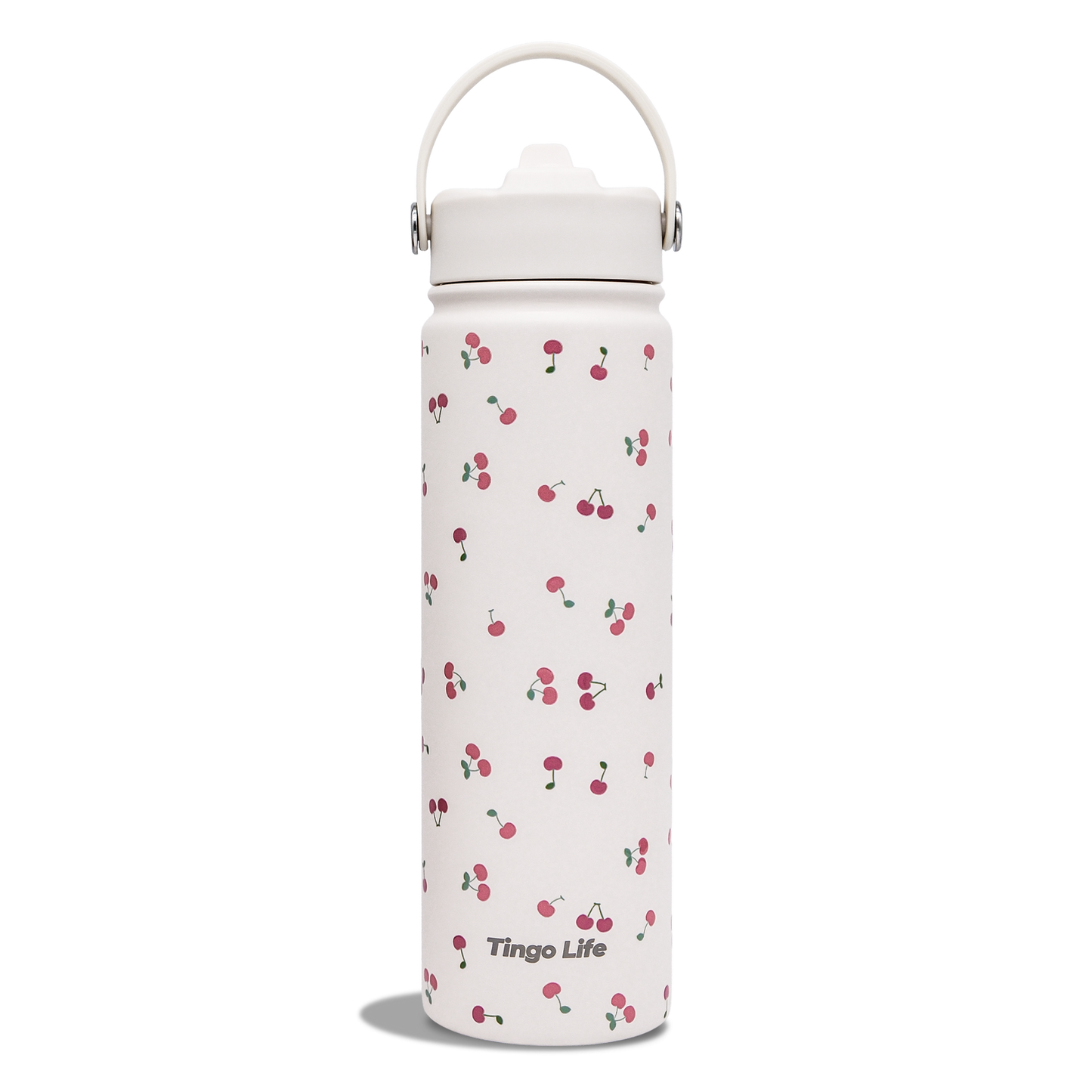 Tingo Life 25oz/750ml Insulated Stainless steel water bottle - Cherry Design
